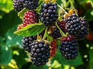Potted Blackberry Bushes